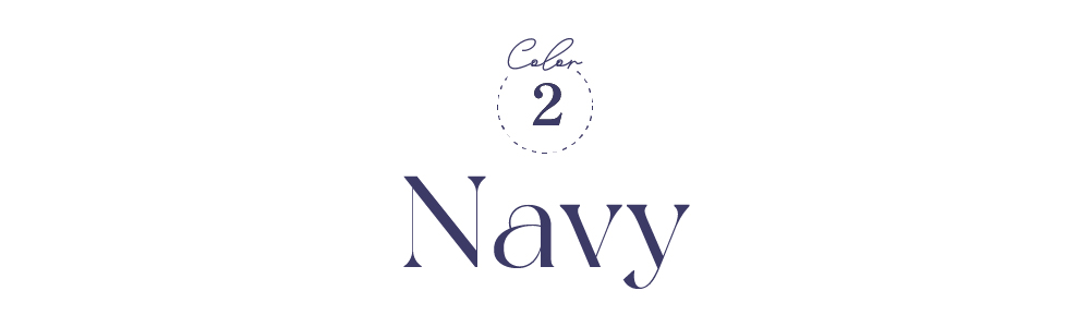 color02 Navy ネイビー