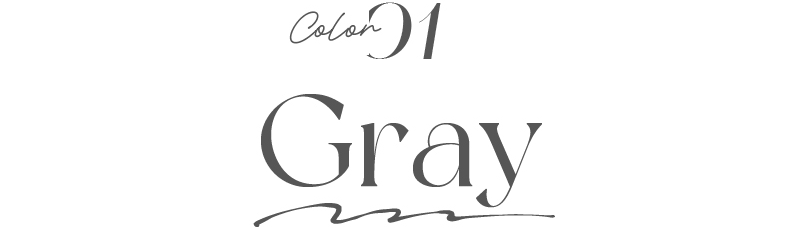 01 Gray グレー