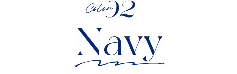 02 Navy ネイビー