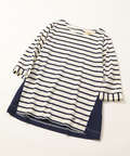 スノーリネン切り替えTシャツ【綿麻素材】