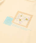 スクエアフラワーTシャツ