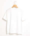 スクエアロゴプリントTシャツ
