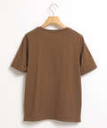 スクエアロゴプリントTシャツ