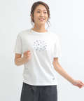 シェルモチーフプリントTシャツ