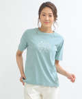 シェルモチーフプリントTシャツ