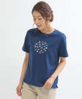 シェルモチーフプリントTシャツ