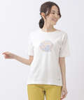 小花 モチーフ Tシャツ