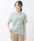 小花 モチーフ Tシャツ