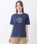 小花 モチーフ Tシャツ