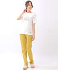 小花 モチーフ Tシャツ