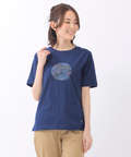 小花 モチーフ Tシャツ