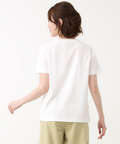 プレーティング天竺 モチーフプリント Tシャツ【UVカット】