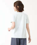 プレーティング天竺 モチーフプリント Tシャツ【UVカット】
