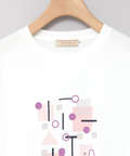 プレーティング天竺 モチーフプリント Tシャツ【UVカット】