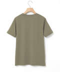 プレーティング天竺 モチーフプリント Tシャツ【UVカット】