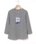 プリント 七分袖 Tシャツ