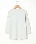 プリント 七分袖 Tシャツ