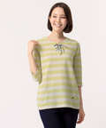レースアップTシャツ