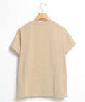 ロゴ衿プリントTシャツ