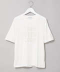 コットンブレンド ラメプリント Tシャツ