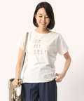 ロゴ刺繍Tシャツ