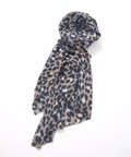 レオパード柄 ストール
