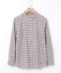 フランネル チェック ブラウス