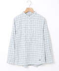 フランネル チェック ブラウス