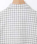 コットン チェック ブラウス【一部店舗限定】