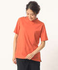 スノーリネンハイネックTシャツ【綿麻素材】