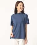 スノーリネンハイネックTシャツ【綿麻素材】