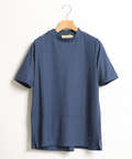 スノーリネンハイネックTシャツ【綿麻素材】