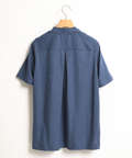 スノーリネンハイネックTシャツ【綿麻素材】