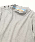 スノーリネンハイネックTシャツ【綿麻素材】