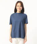 スノーリネンハイネックTシャツ【綿麻素材】