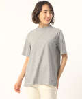 スノーリネンハイネックTシャツ【綿麻素材】