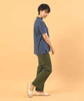 スノーリネンハイネックTシャツ【綿麻素材】