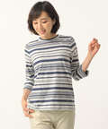 スノーコットンマルチボーダーTシャツ