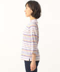 スノーコットンマルチボーダーTシャツ