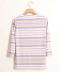 スノーコットンマルチボーダーTシャツ