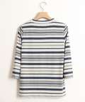 スノーコットンマルチボーダーTシャツ