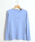 スムース ロゴプリント Tシャツ