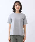 スノーリネン 布帛切り替え Tシャツ【接触冷感】