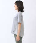 スノーリネン 布帛切り替え Tシャツ【接触冷感】
