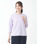 コットンブレンド ワイドシルエット Tシャツ