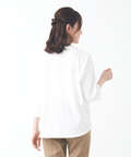 コットンブレンド ワイドシルエット Tシャツ