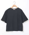 コットン 袖刺繍 Tシャツ