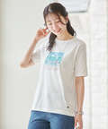 モチーフプリント Tシャツ