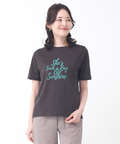 コットン ロゴプリント Tシャツ