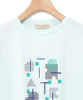 プレーティング天竺 モチーフプリント Tシャツ【UVカット】